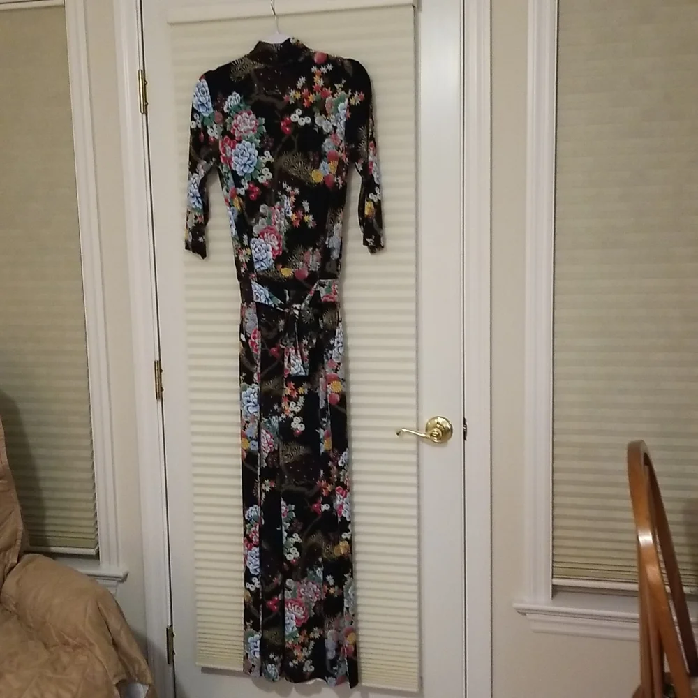 Ladies Got It Love It Black Floral Jumpsuit - Picture 6 of 9